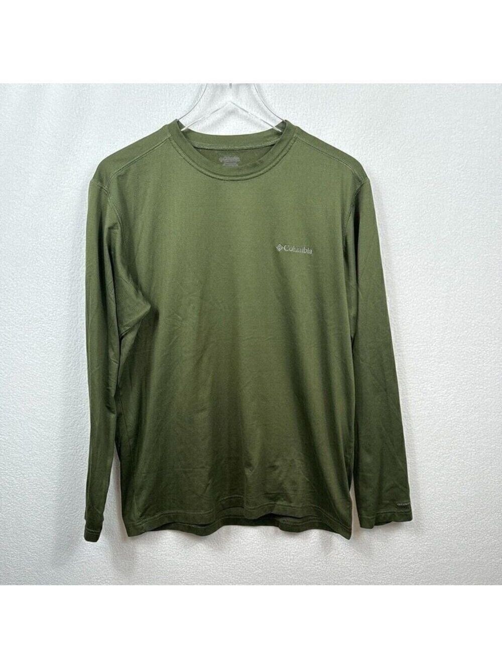 Men’s Columbia Green Longsleeve Tshirt Size M